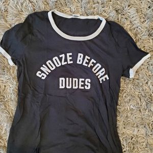 Short sleeve pj t shirt